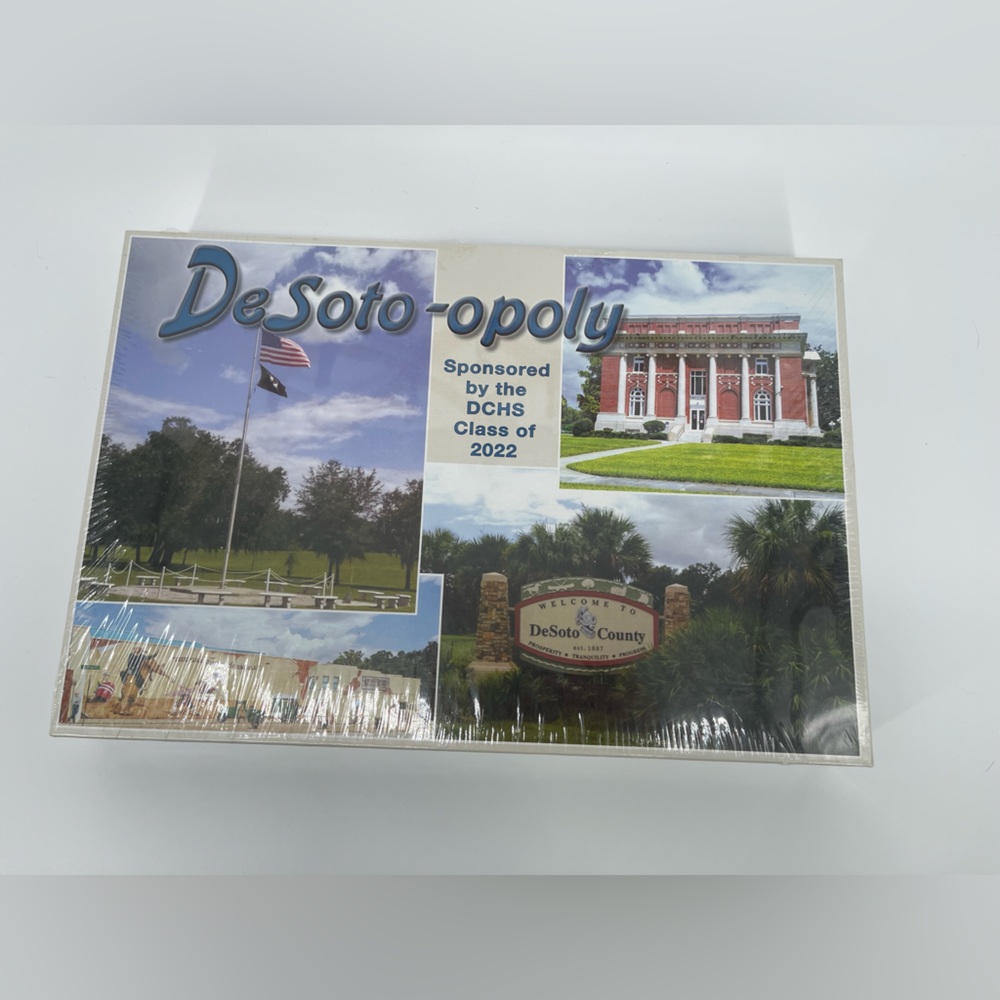 ⭐️DeSoto-opoly Board Game Monopoly for DeSoto!